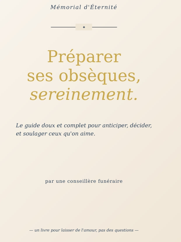 Préparer ses obsèques, sereinement — Le guide complet