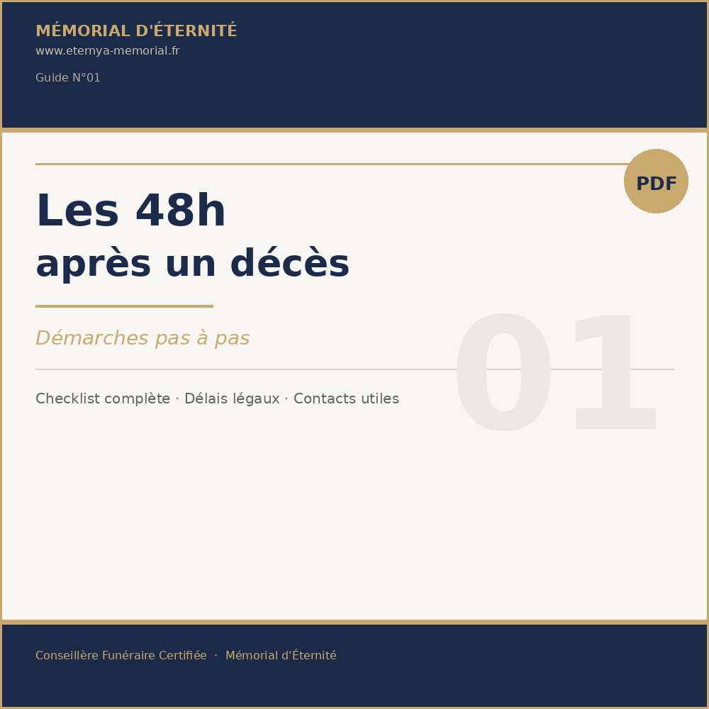 Les 48h après un décès